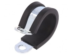 Clipsuri &Atilde;bucl&Auml; din o&Aring;&pound;el, 19mm W: 19mm, cu protec&Aring;&pound;ie din EPDM