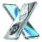 Husa Honor Magic6 Lite Techsuit Shockproof Clear Silicone MagSafe, transparenta