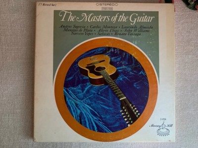 The Masters Of The Guitar - Andres Segovia / Carlos Montoya - 7 LP Vinil 1973 US foto