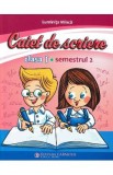 Caiet de scriere - Clasa 1 Sem. 2 - Luminita Minca