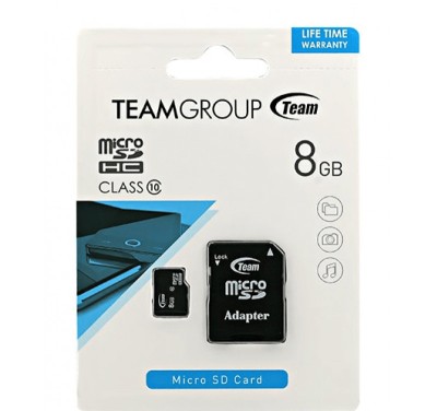 Card Team MicroSD C10 08GB foto