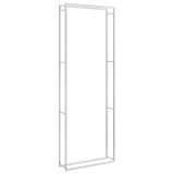 Cumpara ieftin Suport pentru lemne de foc, 110x28x312 cm, otel inoxidabil