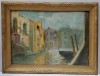 Apostol Manciulescu - Venetia, Ulei/Carton, 50x35cm - Pictura cu Certificat Autenticitate
