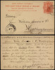 Great Britain 1894 Preprinted stationery London to Hildburghausen Germany DB.002