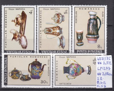 1992 Porțelan Rom&amp;acirc;nesc LP1277 MNH Pret 1,4+1 Lei foto