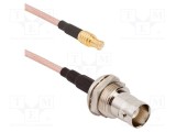 Cablu coaxial AMPHENOL RF BNC mamă la MCX tată drept 0,153m 50&Omega;