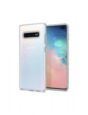 Husa telefon Samsung S10 Plus, silicon transparent, ultrasubtire, usoara, decupaje exacte foto