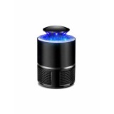 Lampa LED, 360 grade anti tantari, port USB, negru