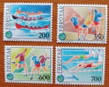 FOROYAR/FEROE(Teritoriu Danez)-&#039;SPORTURI DIVERSE&#039;&#039;-4val.-MNH-NESTAMP