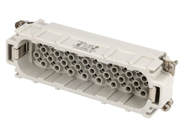 Conector HDC inserturi contact, 64 pini