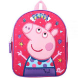 Rucsac 3D Peppa Pig Friends Around Town, 32x26x11 cm