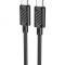 Cablu Date si Incarcare Hoco X88 USB-C la USB-C 60W, 1m, Negru