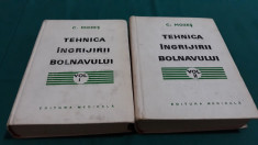 TEHNICA INGRIJIRII BOLNAVULUI/ 2 VOL./ C.MOZE?/1974 foto