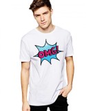 Cumpara ieftin Tricou barbati alb - OMG - 2XL