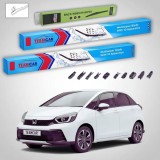 Cumpara ieftin Ștergătoare Honda Jazz V GR Liftback 2020-prezent | Set Față și Spate Flat Premium &ndash; TeamCar&reg;