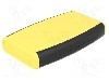 Carcasa ABS, 89mmx147mmx24mm, HAMMOND - 1553DYLBK
