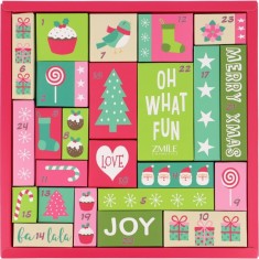 ZMILE COSMETICS Advent Calendar Puzzle Oh What Fun Calendar de Crăciun foto