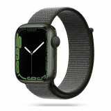 Curea Tech-Protect Nylon pentru Apple Watch 4/5/6/7/8/9/Se/Ultra 1/2 (42/44/45/49 mm) Dark Olive