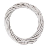 Cumpara ieftin Coronita alba ratan &Oslash; 20x4 cm