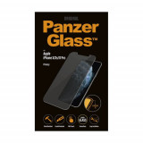 PanzerGlass - Geam Securizat Privacy Standard Fit pentru iPhone 11 Pro, Xs, X, transparent