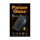 PanzerGlass - Geam Securizat Privacy Standard Fit pentru iPhone 11 Pro, Xs, X, transparent