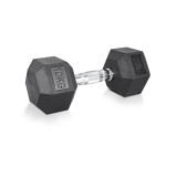 Gantera hexagonala inSPORTline Hexclusive 10 kg, cauciucata
