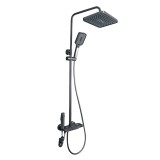 Set dus multifunctional Leziter Eliz grafit cu ploaie, dus manual si bideu