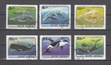 A12 S6 1 - Timbre foarte vechi - Guineea Bissau - fauna marina, Stampilat