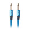Cablu 3.5st t-t 1m aurit albastru Landberg