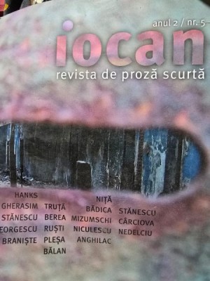 IOCAN REVISTA DE PROZA SCURTA NR.5/ANUL 2 foto