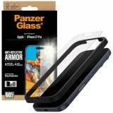 Folie de protectie Ecran Matte PanzerGlass Armor EasyAligner pentru Apple iPhone 17 Pro, Sticla Securizata, Full Glue