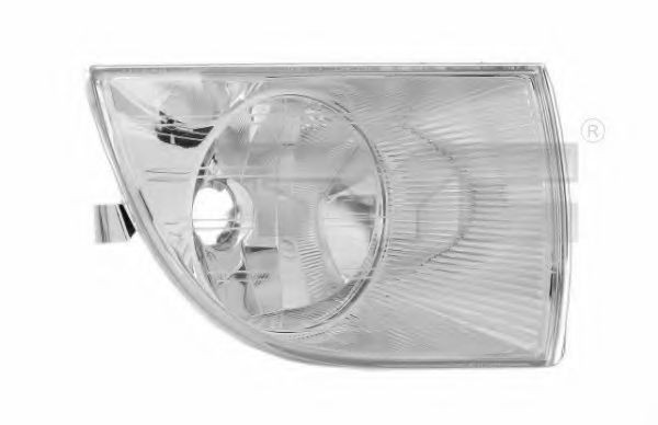 Proiector ceata SKODA FABIA II Combi (2007 - 2014) TYC 19-0665-01-2