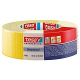 Banda textila Tesa PRO Betonband galbena, 48 mm x 50 m