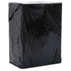 vidaXL Film extensibil 2 buc Negru 20 &mu;m 50 cm x 150 m