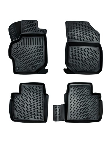 Set covorase auto din cauciuc tip tavita pentru Citroen C-Elysee II 2013-