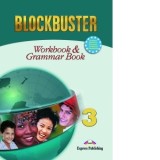 Curs limba engleza. Blockbuster 3. Caietul elevului si gramatica - Jenny Dooley, Virginia Evans