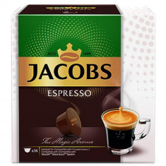 Capsule cafea Jacobs Espresso compatibile Dolce Gusto 84g 14 buc foto