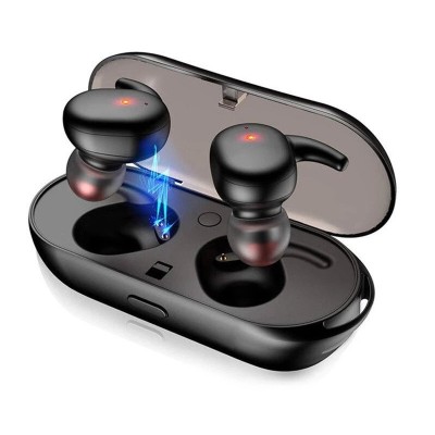 Casti audio wireless Y30 cu bluetooth 5.0 tip in-ear foto