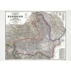 Harta generala Romania cu Basarabia, 1916, 50x70cm, reproducere