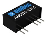 Convertor DC/DC 2W 15V - AIMTEC AM2DS-1215DH30LPZ, eficienţă 85%