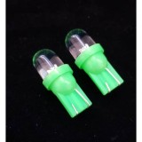 Set 2 becuri auto W5W/ T10- 1smd verde