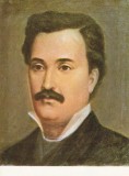 QW28 - Tematica arta - tablou pictor roman - Misu Pop - Eminescu