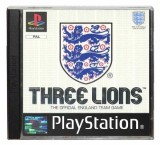 Joc PS1 PSX Three Lions The Official England Team Game Playstation 1 de colectie Retro compatibil si PS2 Playstation 2