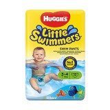 Scutece Huggies Little Swimmers, Nr 3-4, 7 - 15 Kg, 12 buc