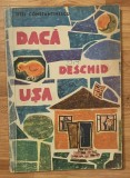 Daca deschid usa de Titel Constantinescu. ilustratii de Gh. Botan