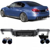 Conversie difuzor spate + tevi de esapament din titan pentru BMW Seria 5 F10 F11 520 523 525 528 530 Performance AutoTuning