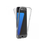 Husa silicon TPU Samsung Galaxy S8 G950 Full Cover Transparenta