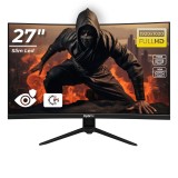 Cumpara ieftin Monitor LED Gaming Curbat 27 inch OptimX MT27Y, Full HD 1920x1020, VGA, HDMI, Slim, NoFrame, LED NewTechnology Media