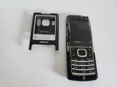 Telefon Nokia 6500 classic negru defect foto