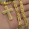 Set Lant+Cruce-THE KNIGHTS TEMPLAR- Auriu cod LC86A